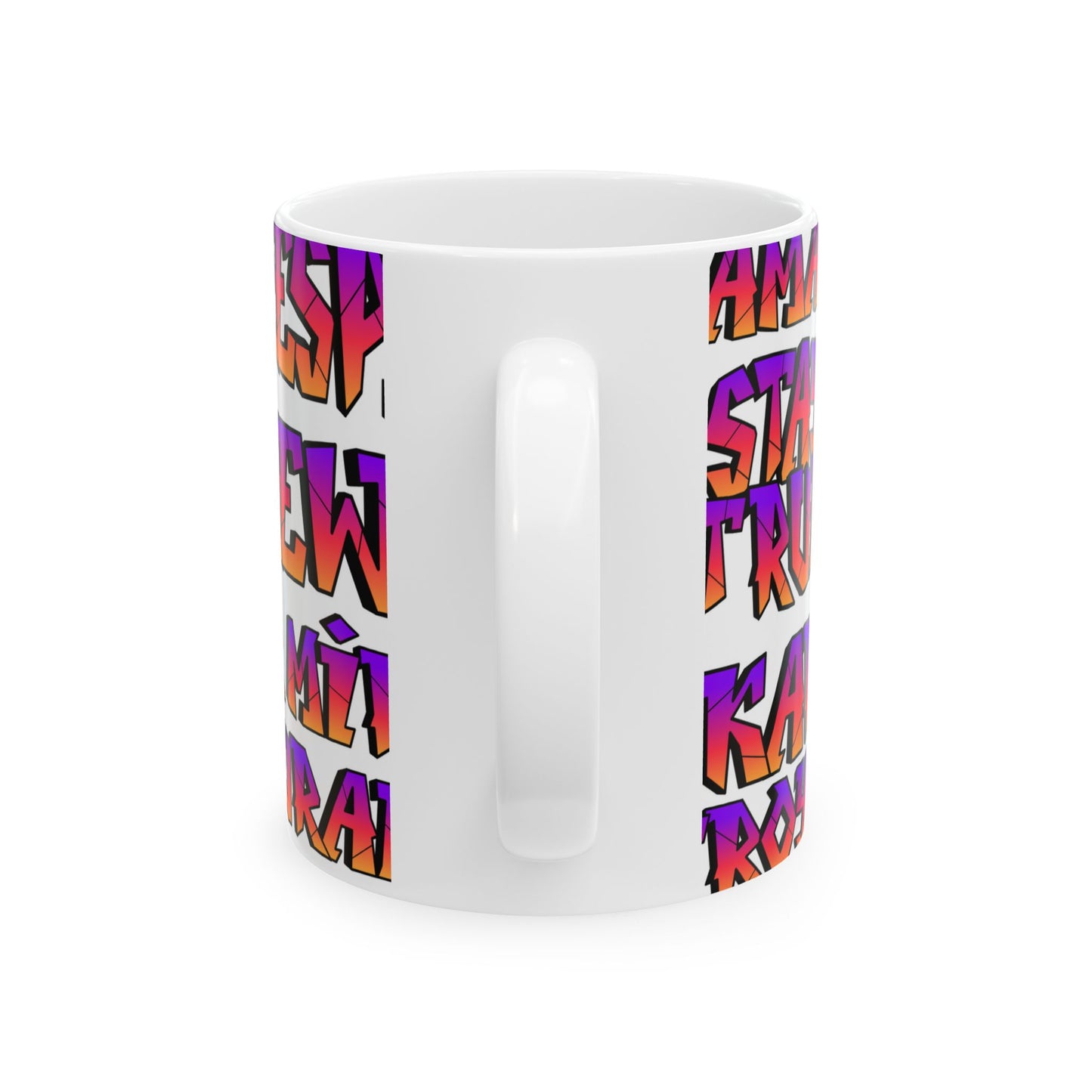 Motivational Graffiti Design Mug